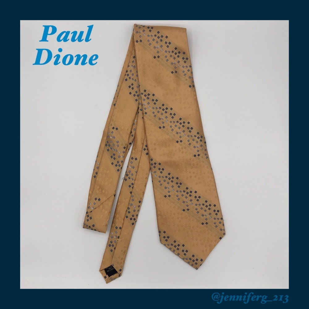 Paul Dione 100% Silk Tie 60”